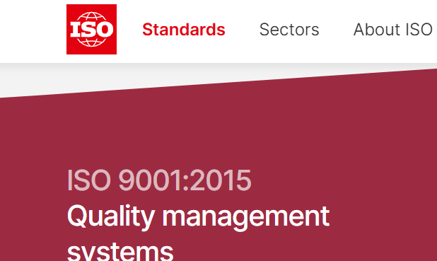 ISO Certification